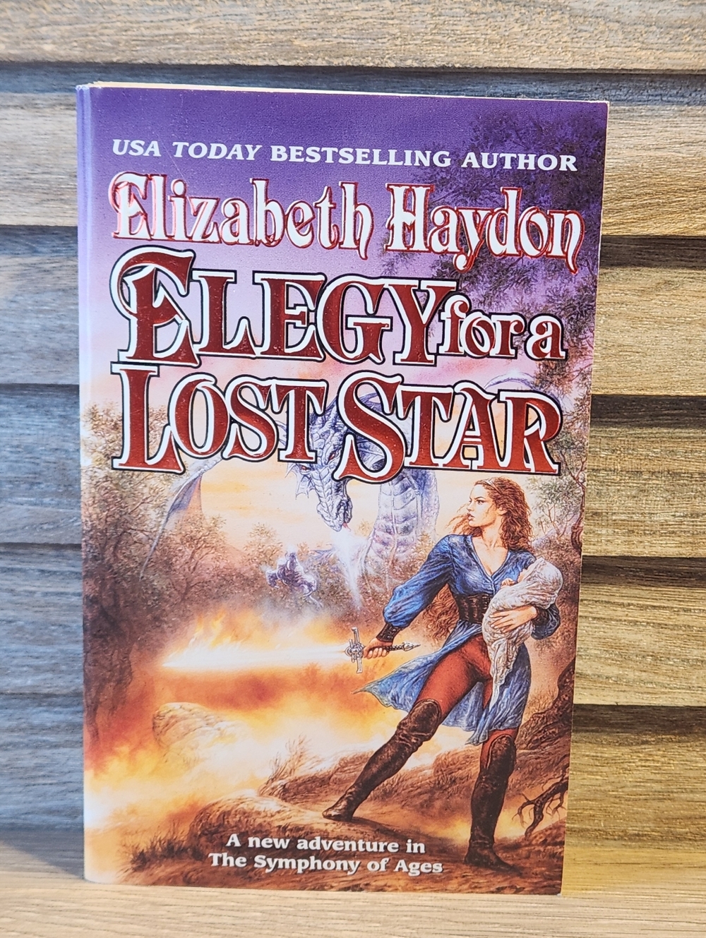 🖤 Elegy For A Lost Star Elizabeth Haydon Paperback Book Fantasy Adventure